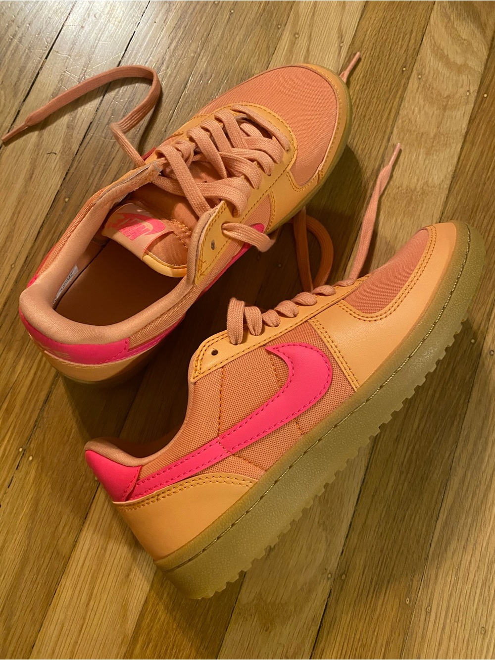 NEW Nike Field General Apricot Agate & Hyper Pink Shoes
